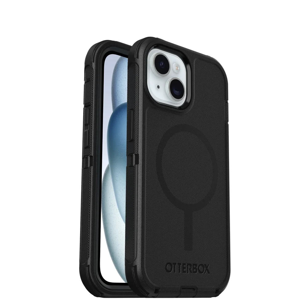 Otterbox iPhone 13 Defender – Robust mobildeksel med høy beskyttelsesgrad, Svart Otterbox iPhone 13 Defender – Robust mobildeksel med høy beskyttelsesgrad, Svart