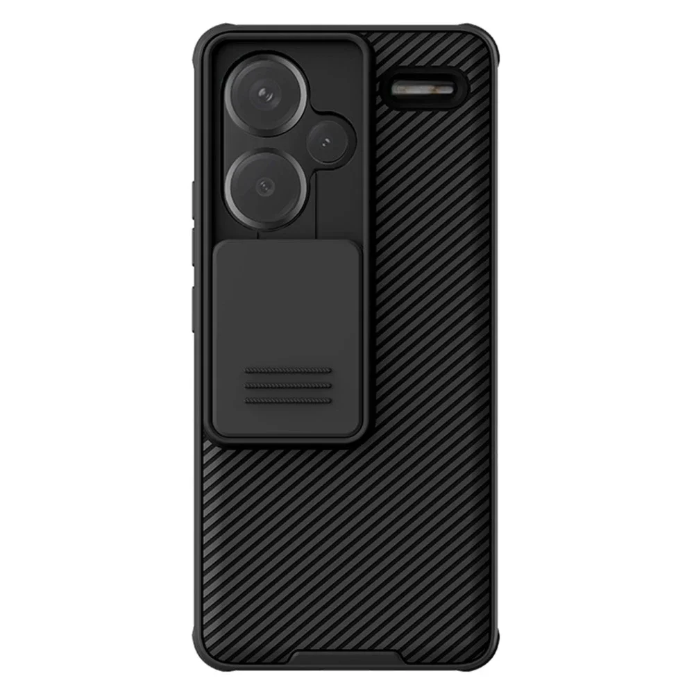 Nillkin Xiaomi Redmi Note 13 Pro Plus Deksel med kameralinsebeskyttelse - CamShield, Svart