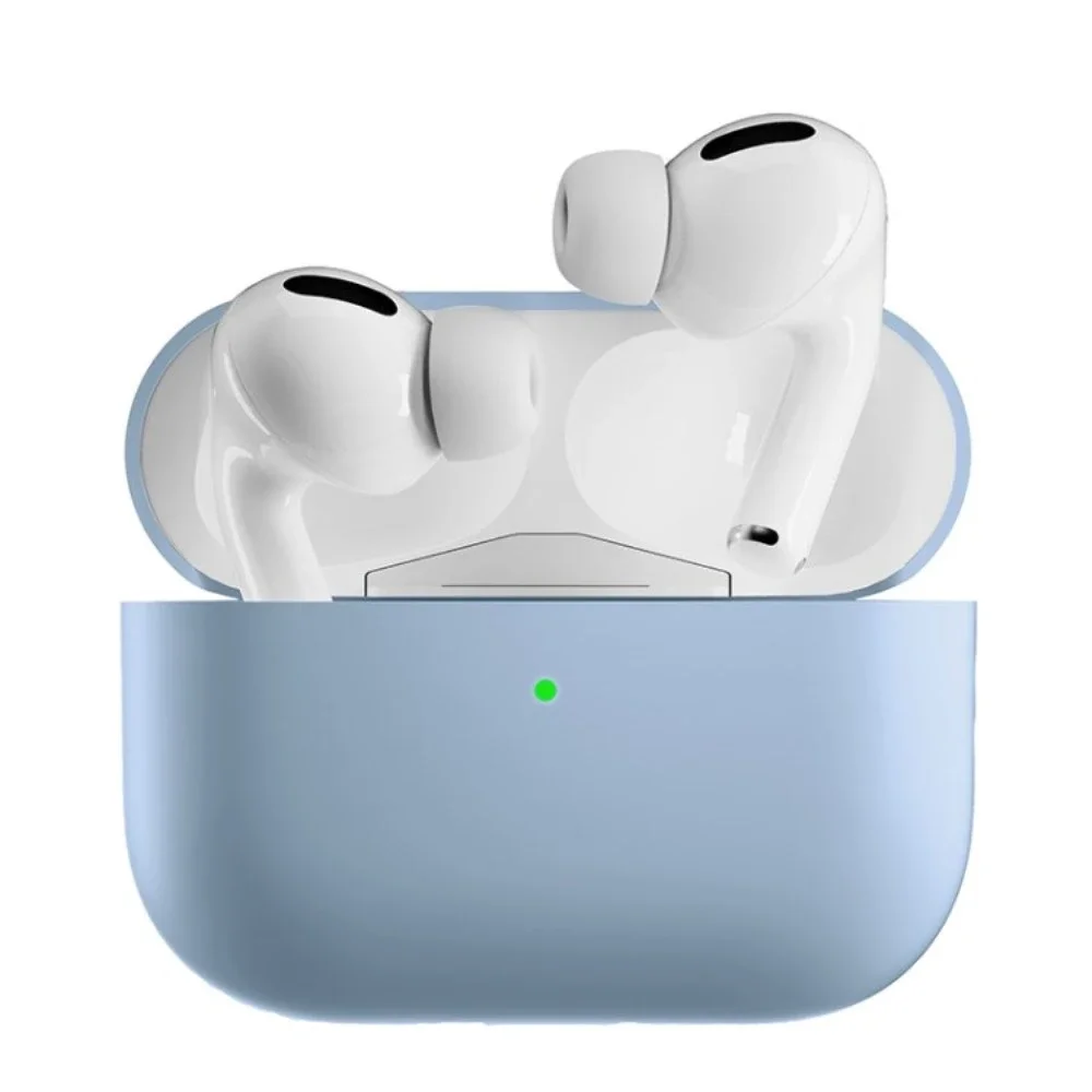 Apple AirPods Pro 2 Tynt silikon-deksel, Lyseblå Apple AirPods Pro 2 Tynt silikon-deksel, Lyseblå