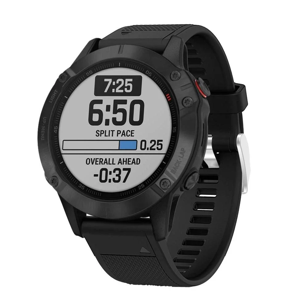 Garmin Instinct 2 Reim i silikon, Svart Garmin Instinct 2 Reim i silikon, Svart