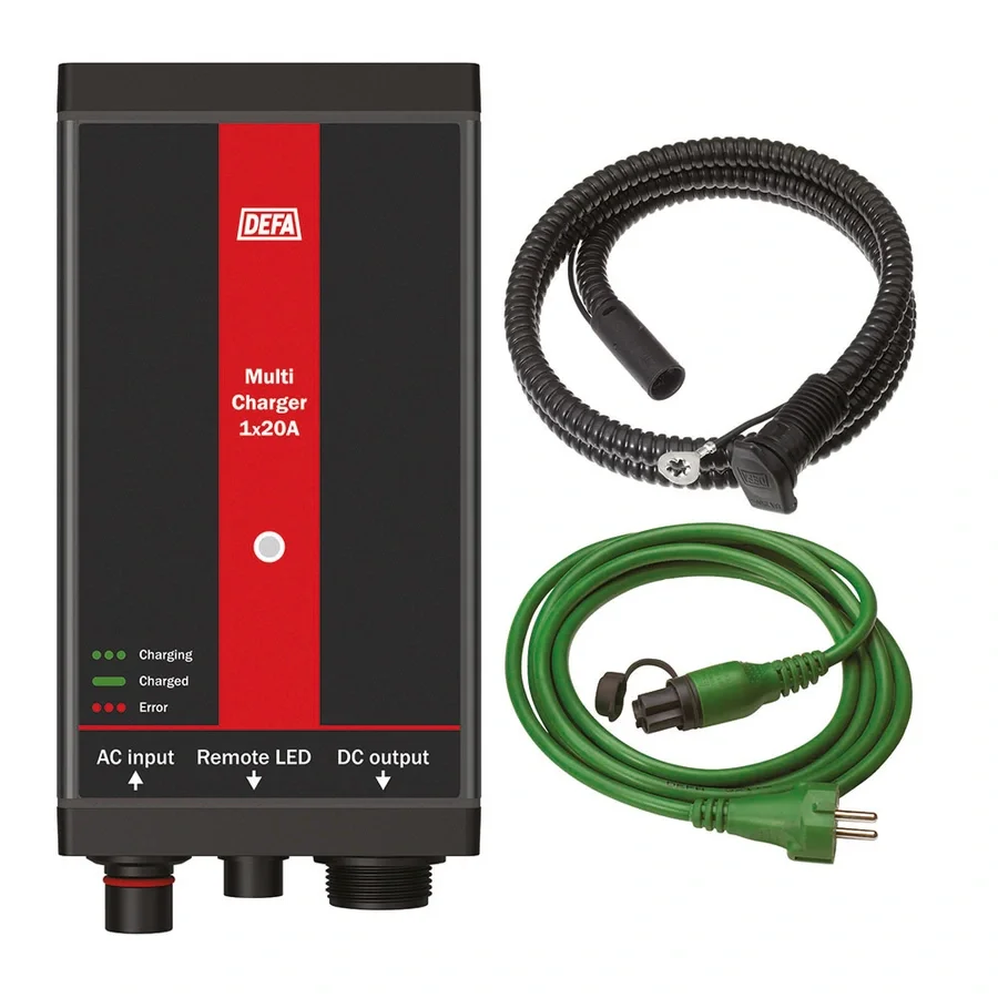 DEFA Ladepakke 1x20A, 12V v:8586578