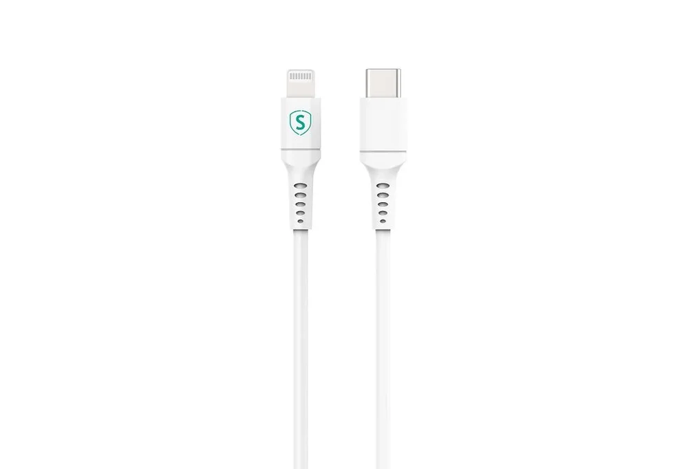SiGN Kabel USB-C til Lightning 60W 2m, Hvit SiGN Kabel USB-C til Lightning 60W 2m, Hvit