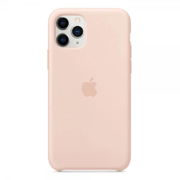 Apple Original iPhone 11 Pro Deksel Silicone Case Pink Sand v:3026843