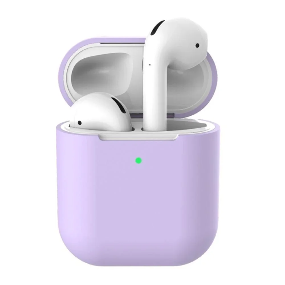 Apple AirPods Tynt silikondeksel, Lilla