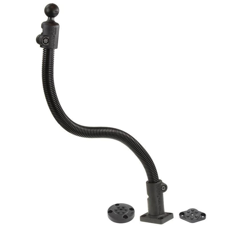 RAM MOUNT RAM FLEX ROD W/ 1" BALL, BASE 18" LONG v:1046980