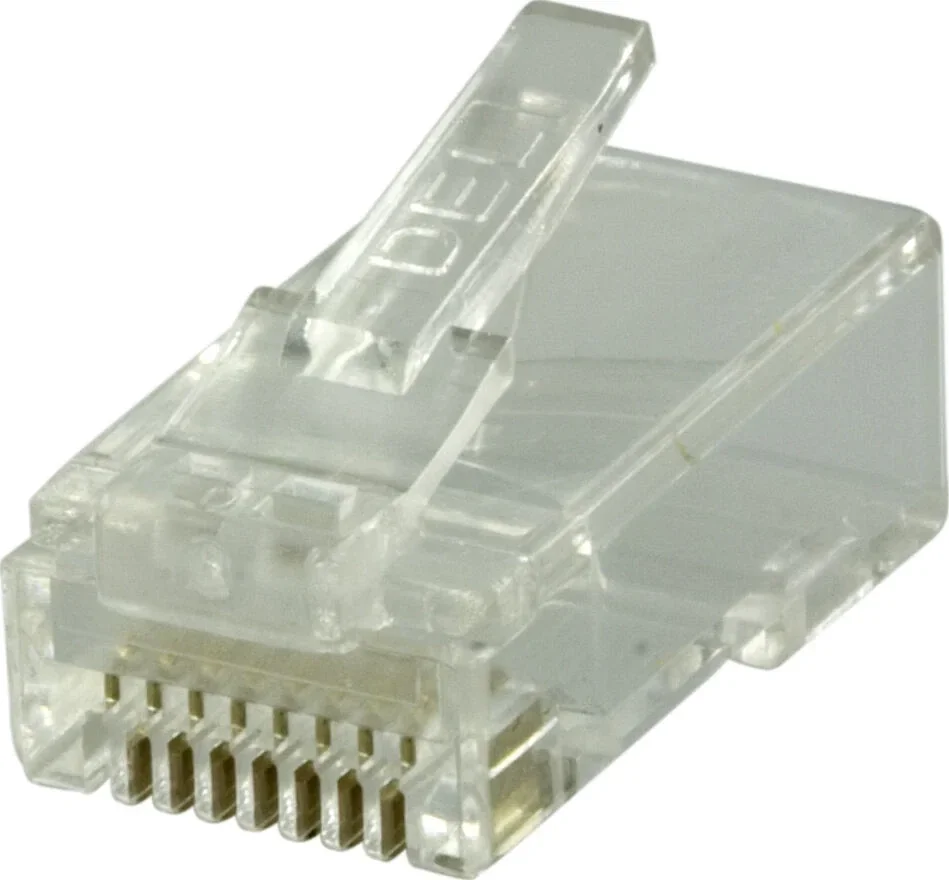 Deltaco RJ45-kontaktdon for patchkabel Cat6 20-pack