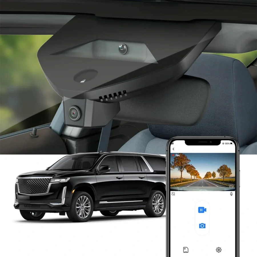 FITCAMX Integrert Plug & Play 4K Dashcam v:1460019
