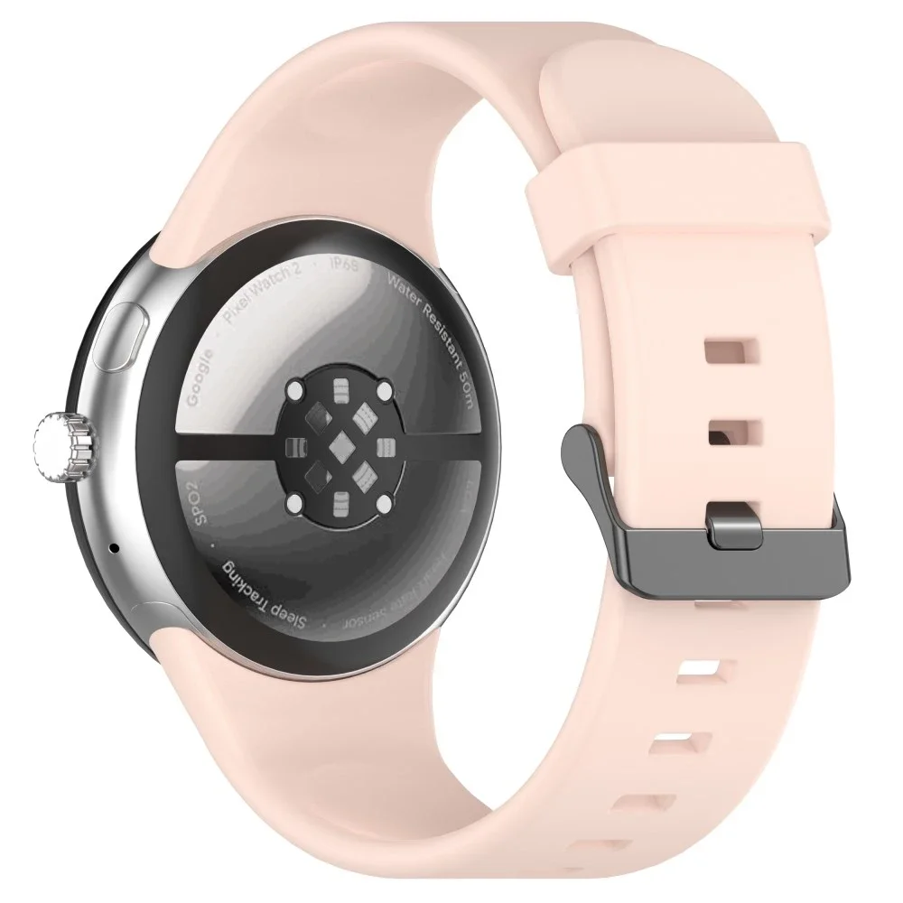 Google Pixel Watch 4 45mm Reim i silikon, Rosa Google Pixel Watch 4 45mm Reim i silikon, Rosa