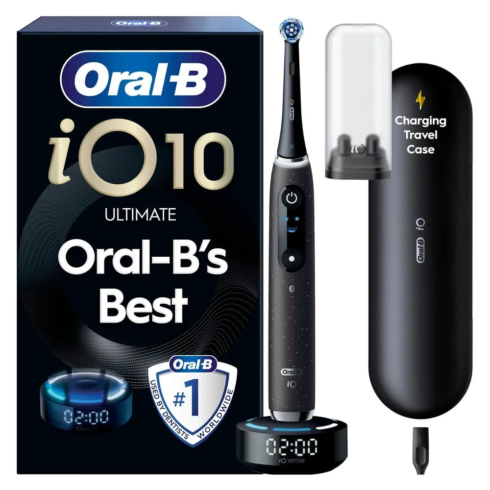 Oral-B iO 10 elektrisk tannbørste, Svart Oral-B iO 10 elektrisk tannbørste, Svart
