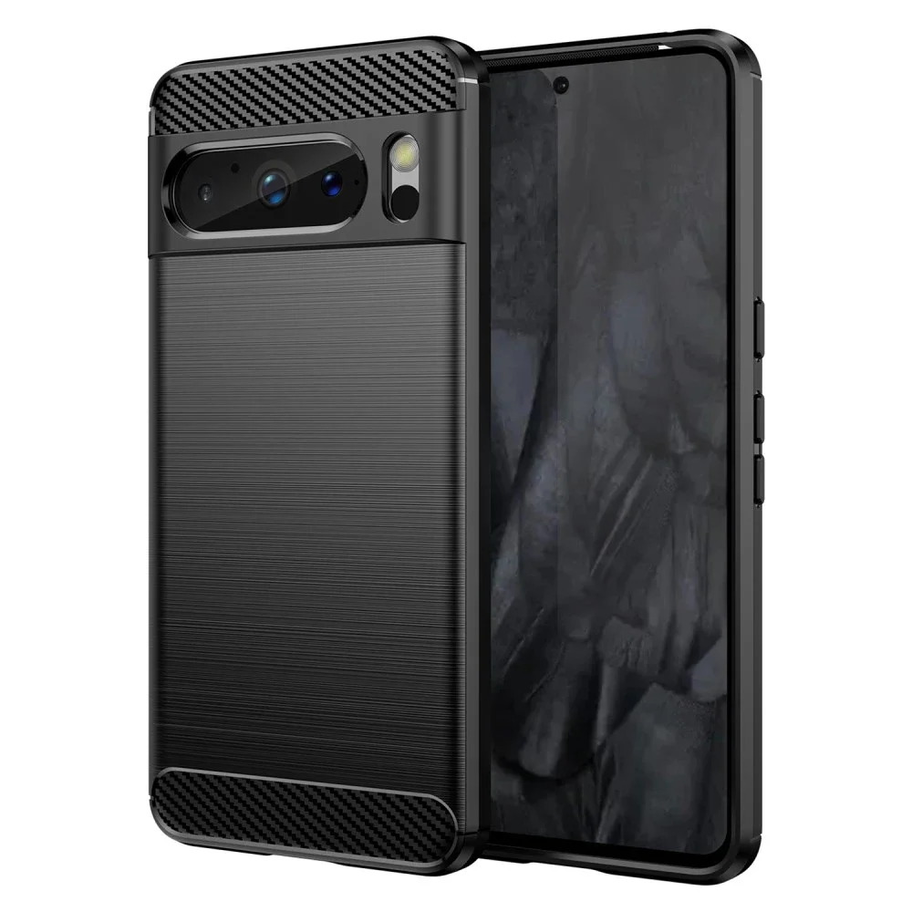 tectTech Google Pixel 8 Pro TPU-deksel Brushed, Svart