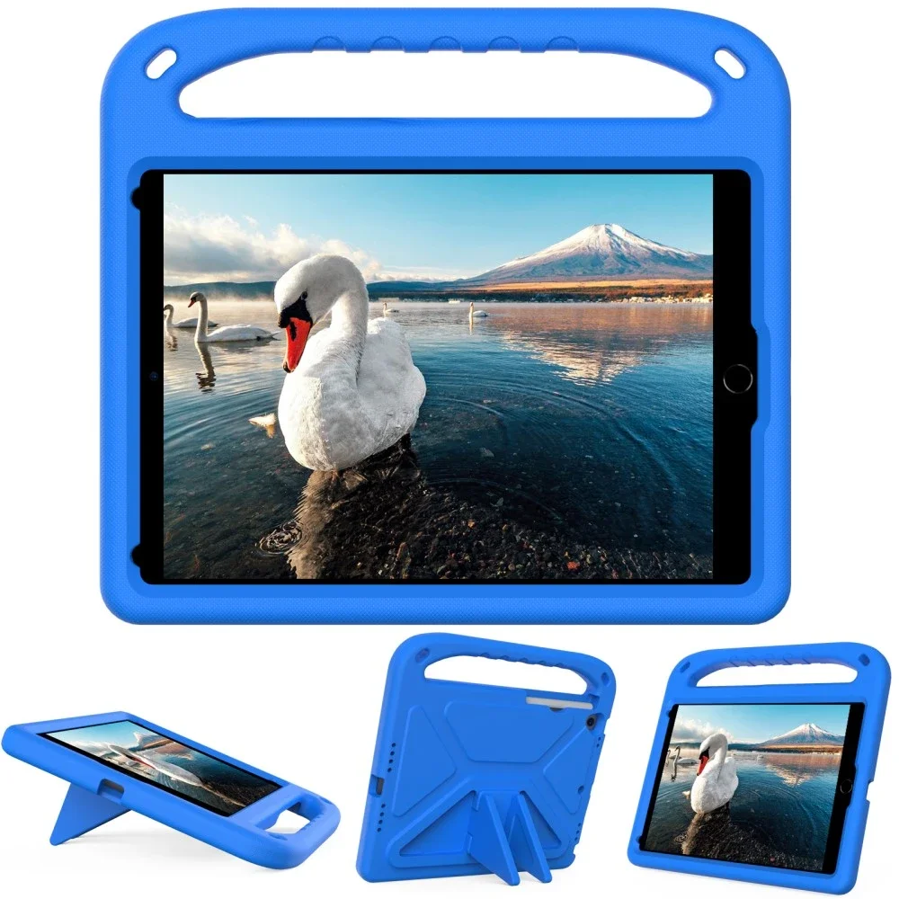 Apple iPad 10.2 7th Gen (2019) Støtsikkert deksel/etui med håndtak, Blå
