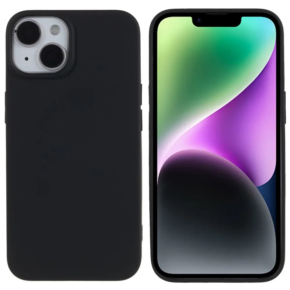 iPhone 14 TPU-deksel, Svart