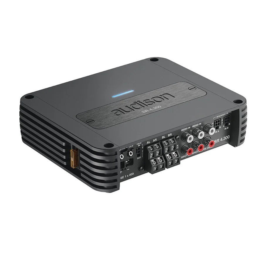 Audison SR4.300 4-kanals forsterker v:175482 Audison SR4.300 4-kanals forsterker v:175482
