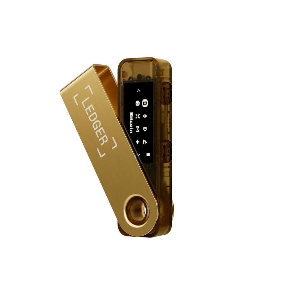 Ledger Nano S Plus Krypto maskinvarelommebok, Gull Ledger Nano S Plus Krypto maskinvarelommebok, Gull