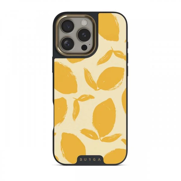 Burga iPhone 14 Deksel Elite Dark MagSafe Lemon Tart v:3070134
