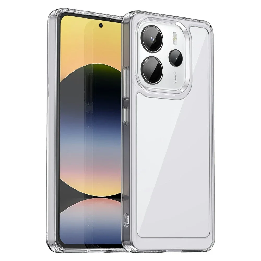 tectTech Xiaomi Redmi Note 14 4G Crystal Hybrid-deksel, Gjennomsiktig