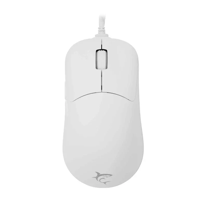 White Shark Gamingmus Graphene 6D 12.400dpi, Hvit