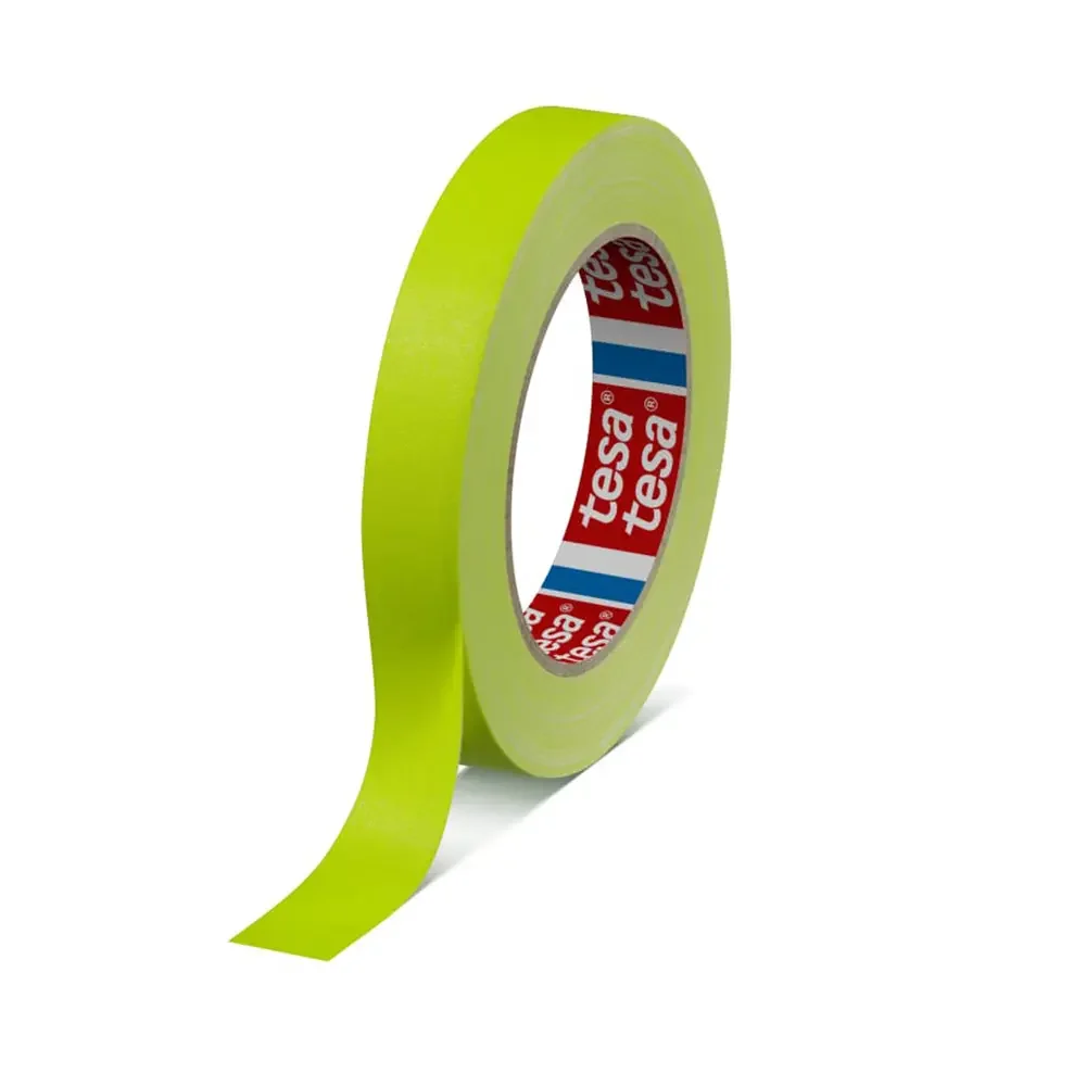 Tesa Tape 19mm Flouriserende Gul v:5396068