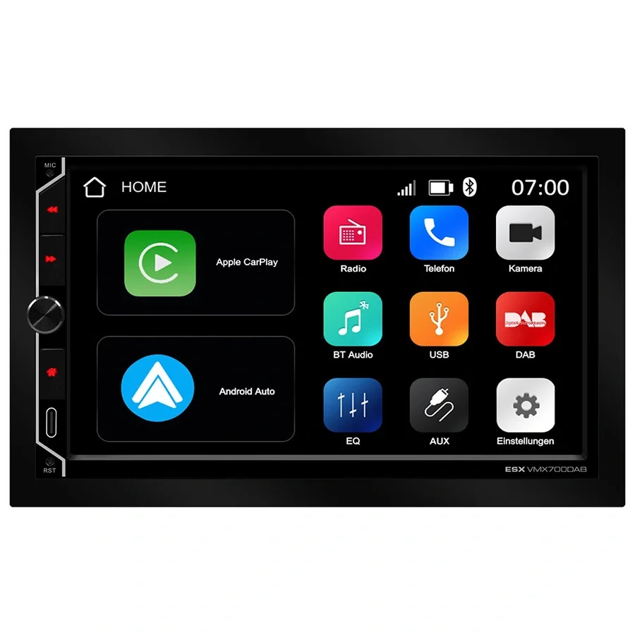 ESX VMX700DAB – 7" Multimediaspiller v:5602408 ESX VMX700DAB – 7" Multimediaspiller v:5602408
