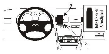 BRODIT BRODIT PROCLIP TILL AUDI A6 98-04 v:3200773