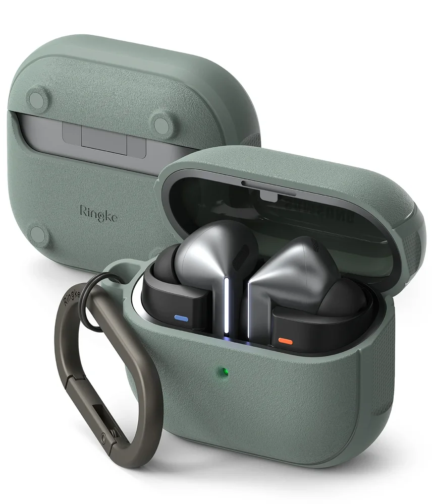 Ringke Samsung Galaxy Buds 3 FE Onyx MagSafe-deksel, Sage Green