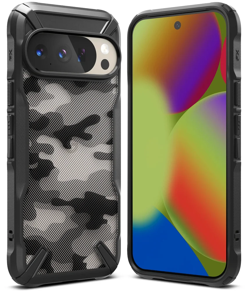 Ringke Google Pixel 10 Fusion X Deksel, Camo Black
