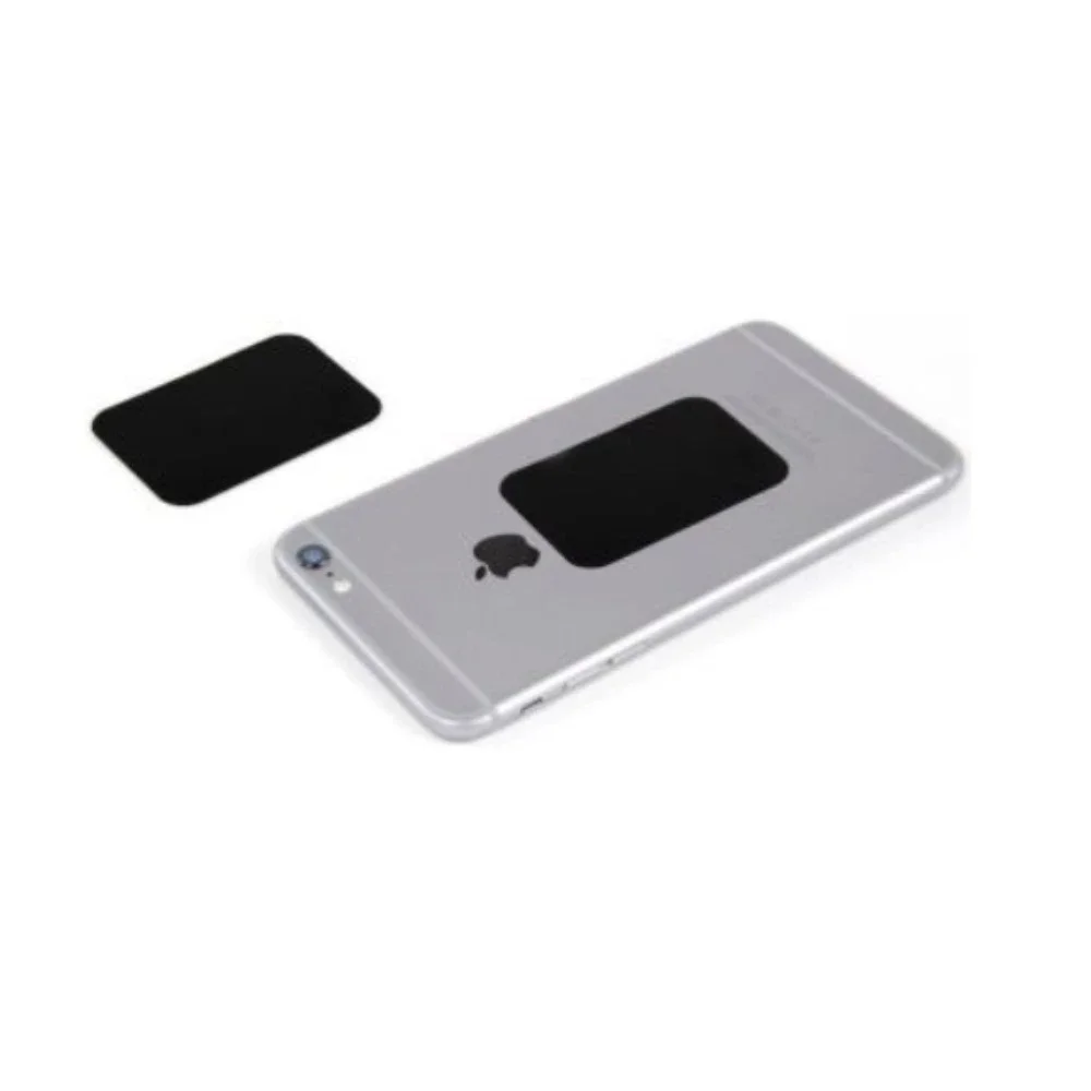 Ekstra metallplate for magnetisk holder, svart