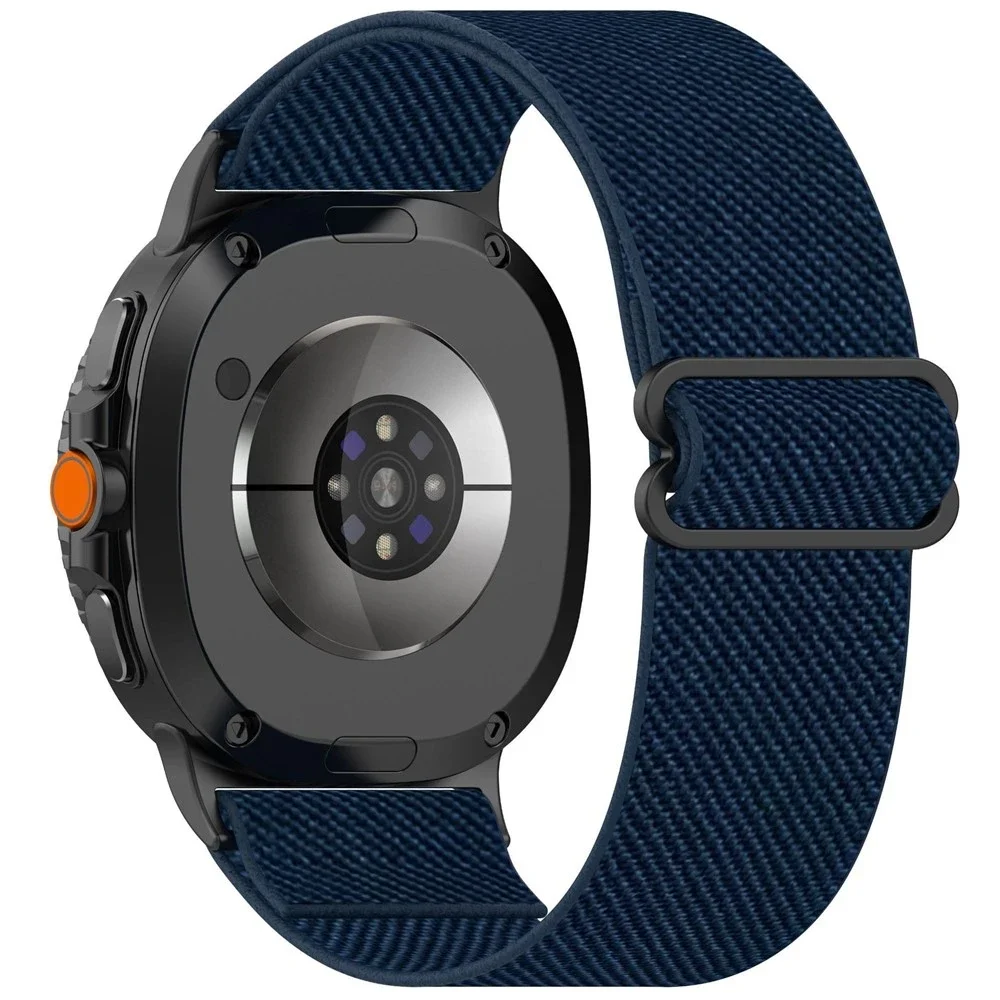 Samsung Galaxy Watch 9 44mm Elastisk reim, Mørke blå