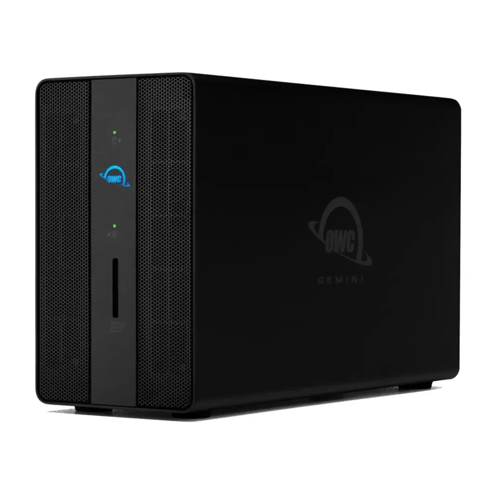 OWC Gemini Thunderbolt Dock & Dual-Drive v:4039528 OWC Gemini Thunderbolt Dock & Dual-Drive v:4039528