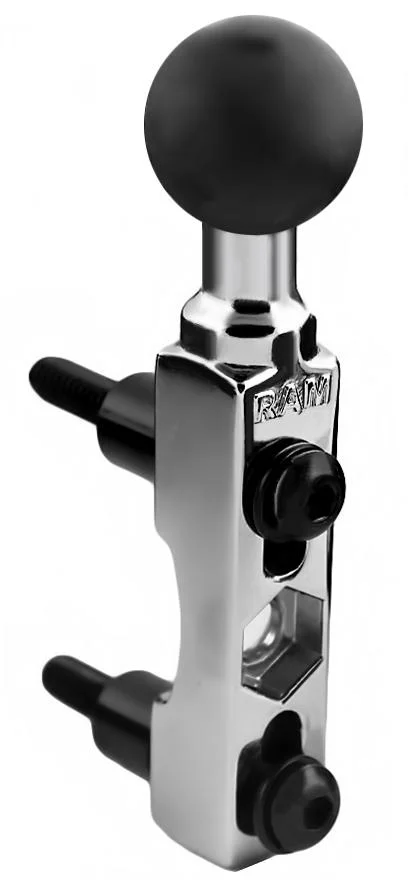 RAM MOUNT CHROME RAM CYCLE HANDLEBAR BASE W/1 BALL v:5601465