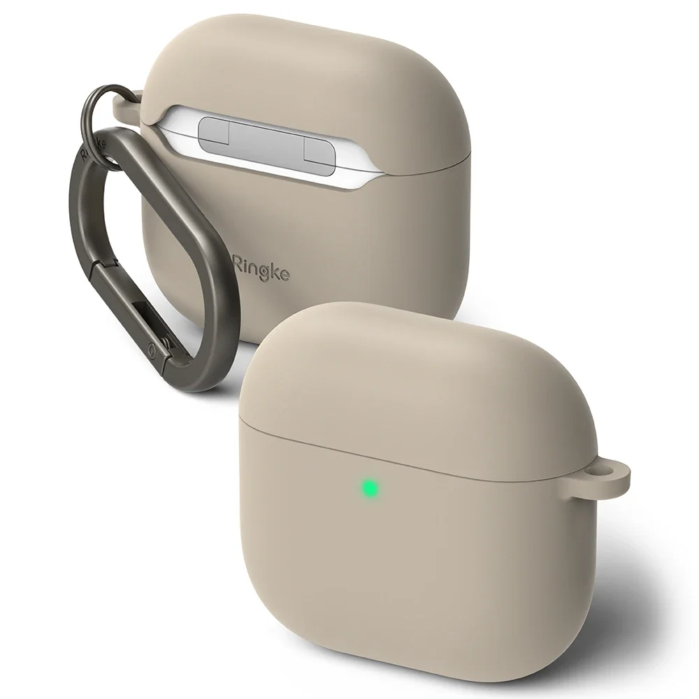 Ringke Apple AirPods 5 Silikondeksel, Stone