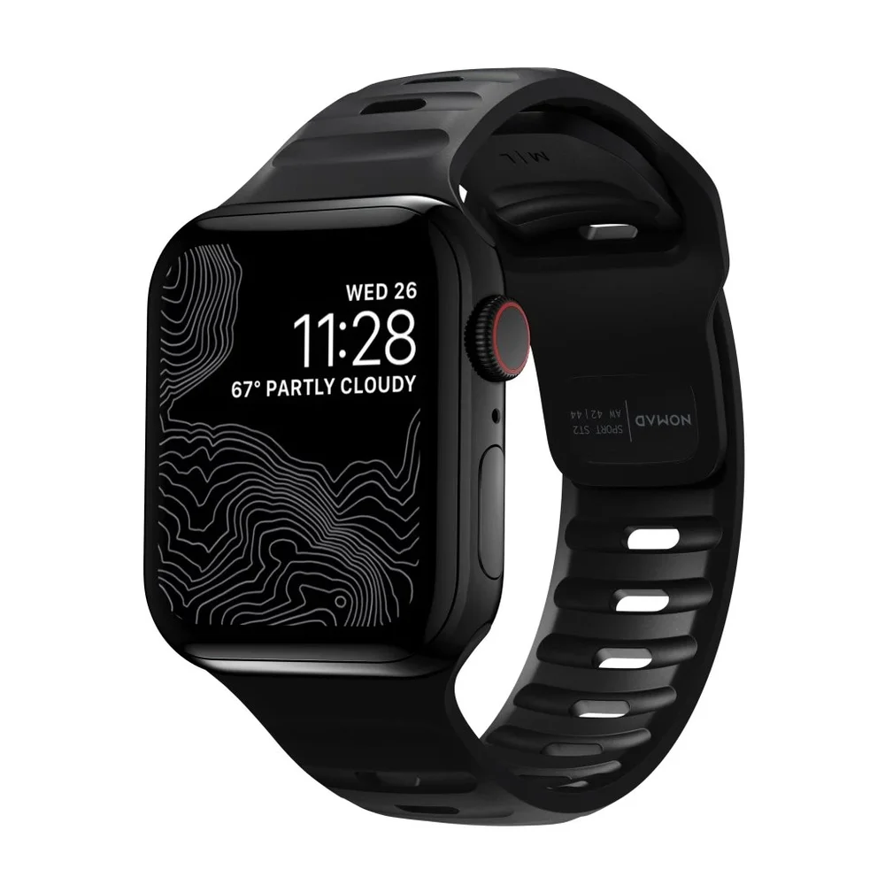 Nomad Apple Watch Ultra 49mm 2nd Gen Reim - Sport Band Black