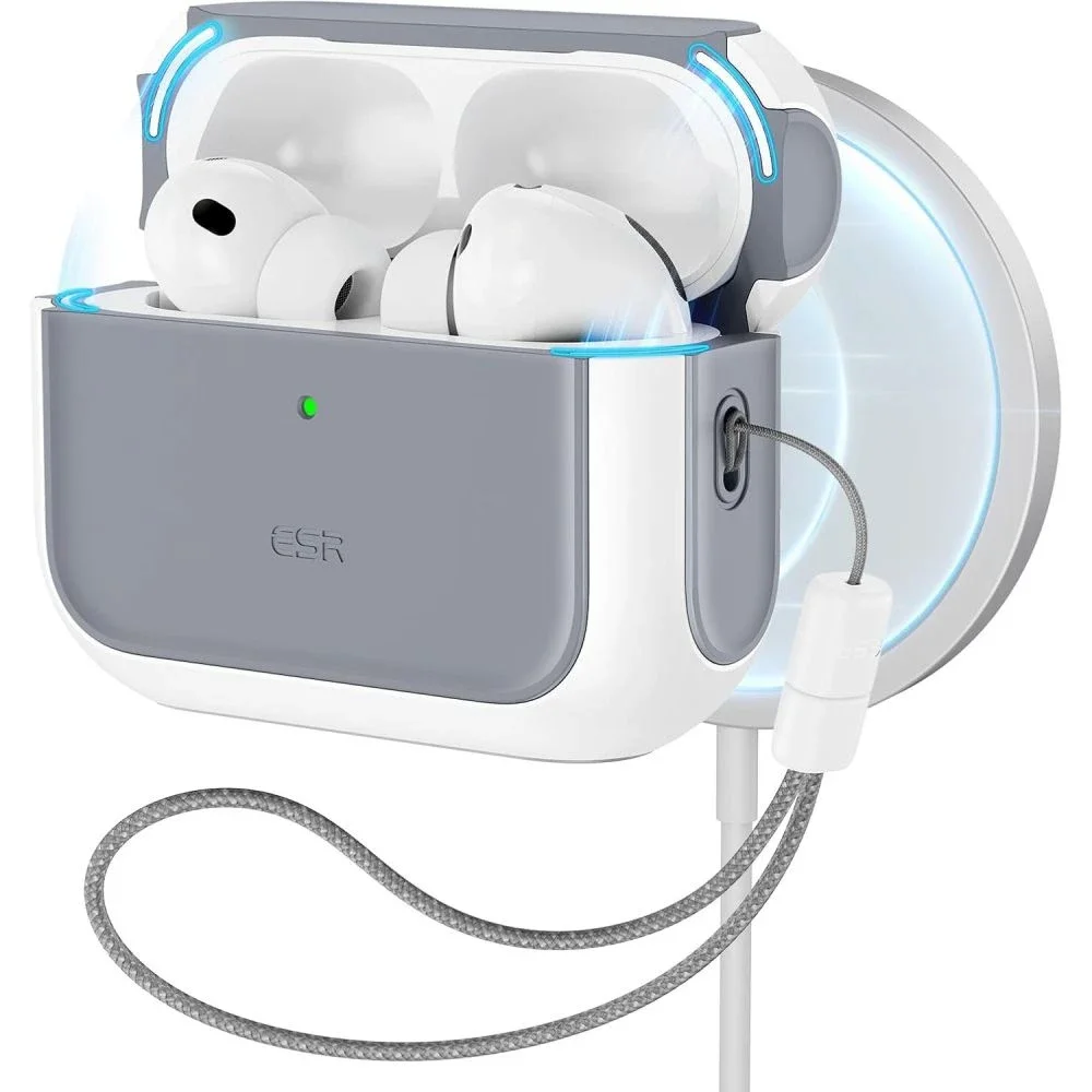 ESR Apple AirPods Pro 3 Deksel Orbit MagSafe, Hvit