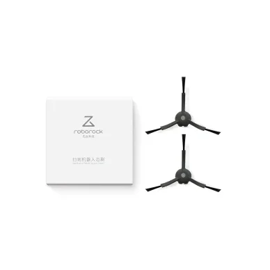 Roborock Roborock S8 Plus 2-pack Sidebørster i vinyl, Svart