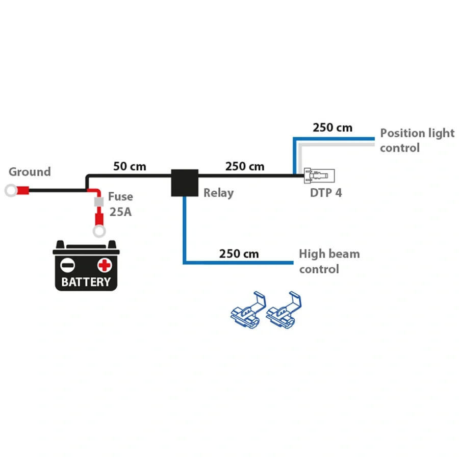 Autoline relésett 12V v:2907619