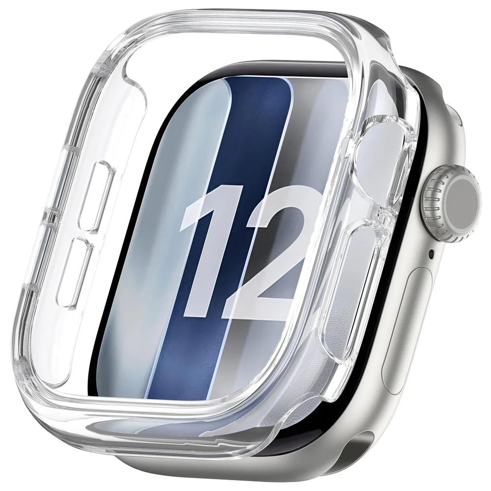 Apple Watch Series 12 46mm Hardt deksel, Gjennomsiktig