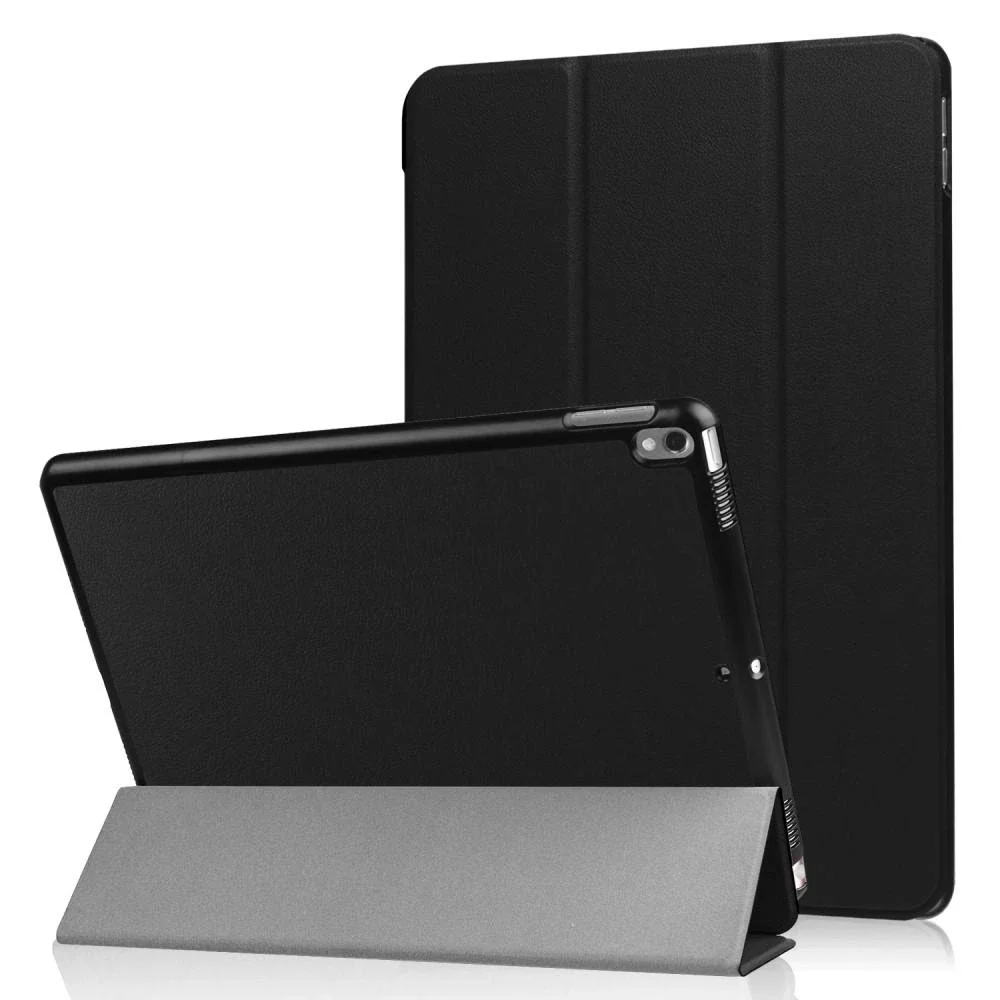 Apple iPad Pro 10.5 2nd Gen (2017) Tri-Fold etui, Svart Apple iPad Pro 10.5 2nd Gen (2017) Tri-Fold etui, Svart