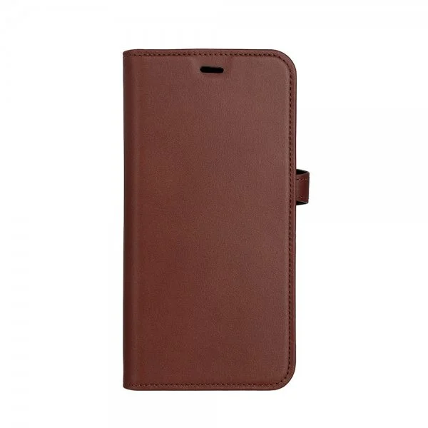 Buffalo iPhone 15 Plus Etui 3 Kortlomme Avtakbart deksel MagSeries Brun v:9906448