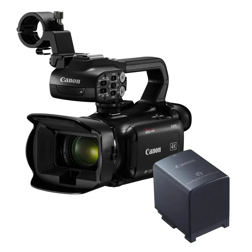Canon XA65 Videokamera + ekstra Batteri v:1228187
