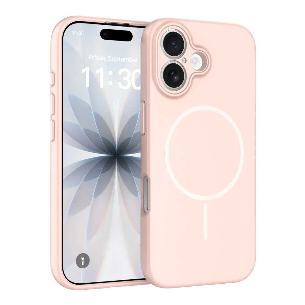 iPhone 16 MagSafe-deksel SoftArmor, Rosa