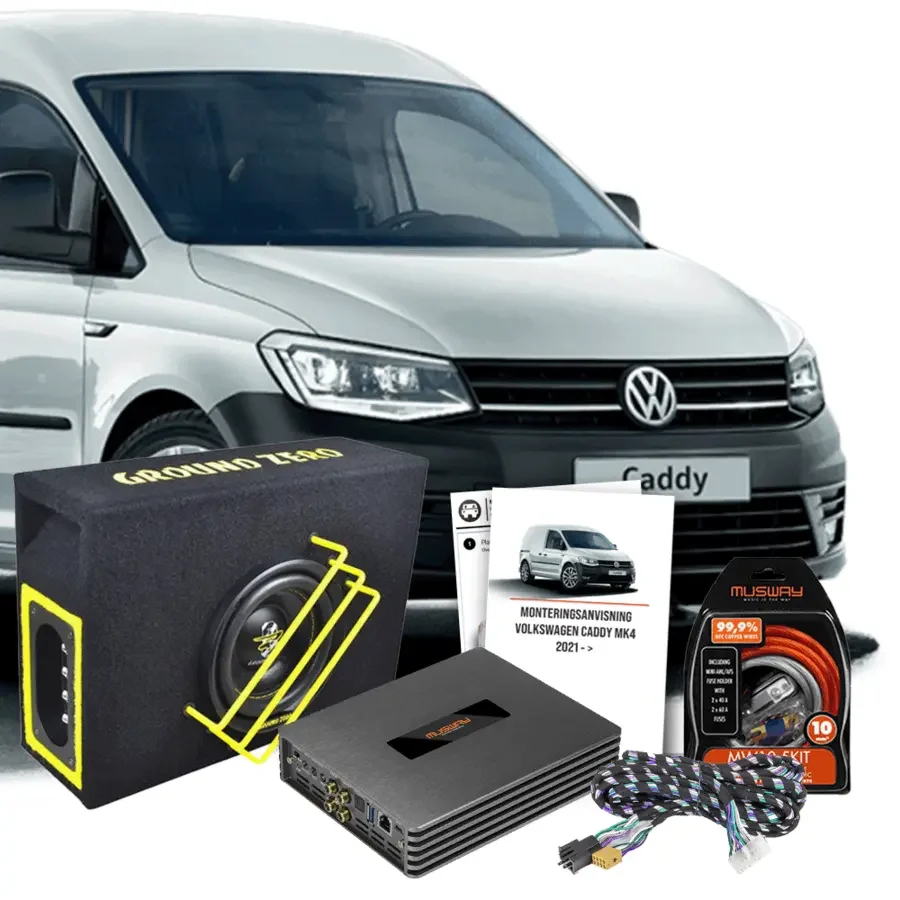 Lydpakke til VW Caddy 2021-> v:3112217