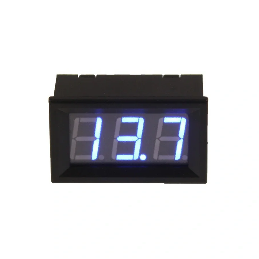 4Connect Voltmeter m/blå belysning v:6217323 4Connect Voltmeter m/blå belysning v:6217323