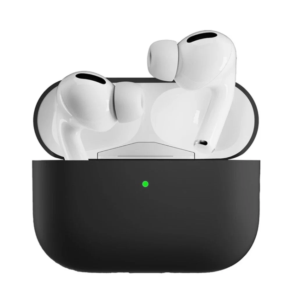 Apple AirPods Pro 2 Tynt silikon-deksel, Svart Apple AirPods Pro 2 Tynt silikon-deksel, Svart