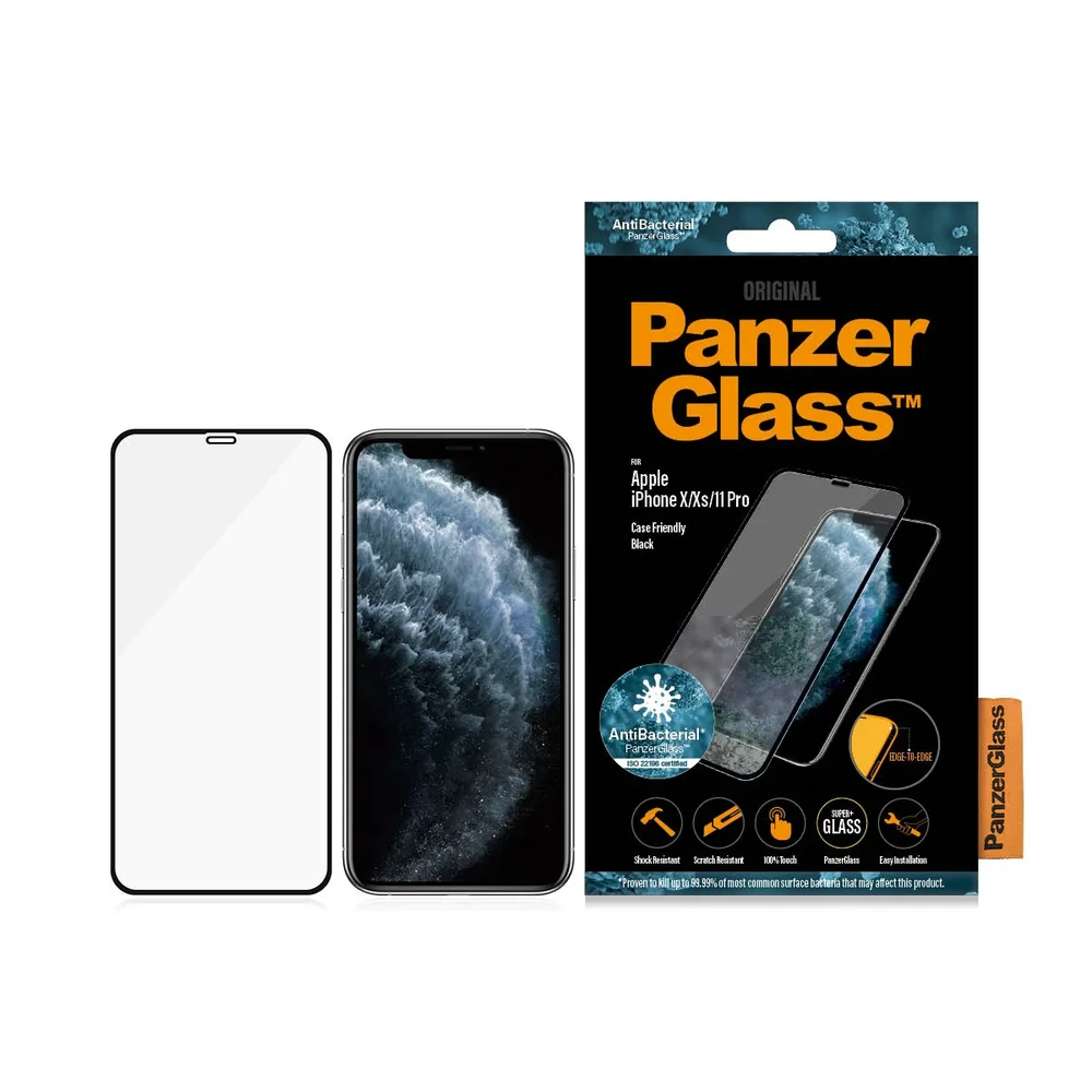 PanzerGlass iPhone 11 Pro Skjermbeskytter i ripemotstandig herdet glass – Edge-to-Edge PanzerGlass iPhone 11 Pro Skjermbeskytter i ripemotstandig herdet glass – Edge-to-Edge