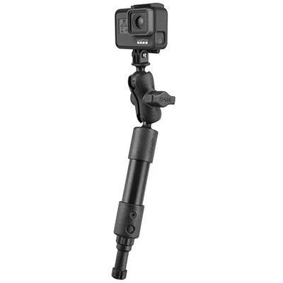 RAM MOUNT RAM 4" LNG ARM POST SPLINE W/ GOPRO v:5080047