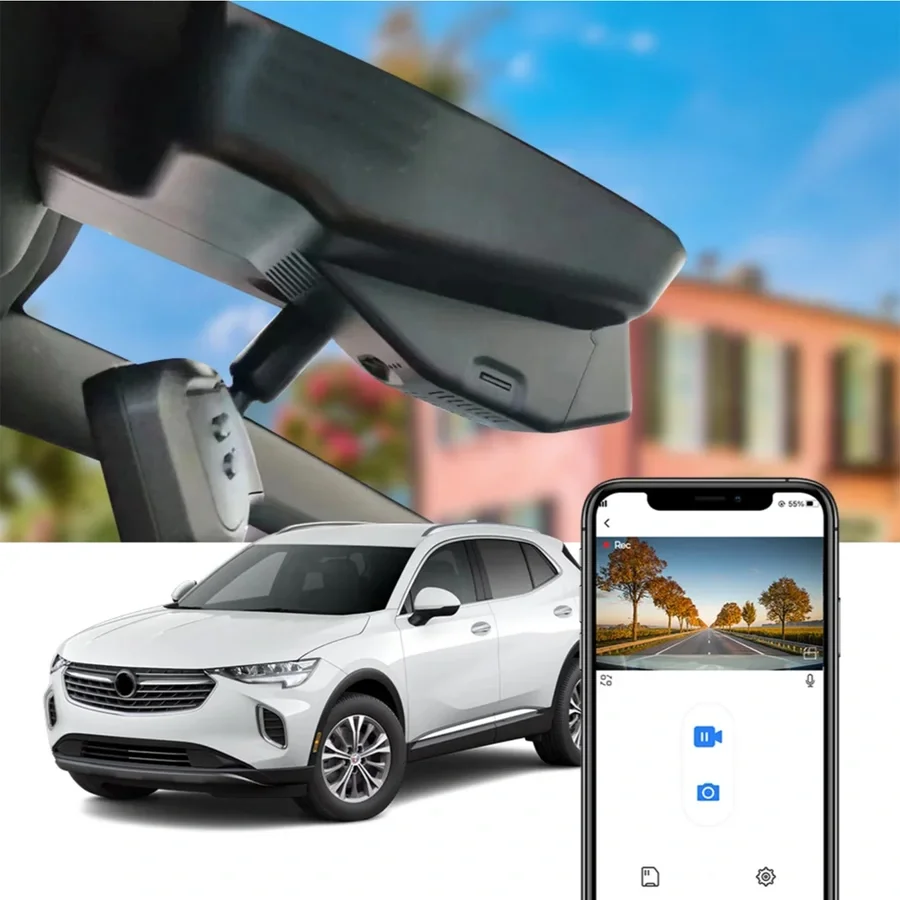 FITCAMX Integrert Plug & Play 4K Dashcam v:2846683