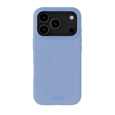 Holdit iPhone 17 Pro Max Silicone Case, Soft Cobalt