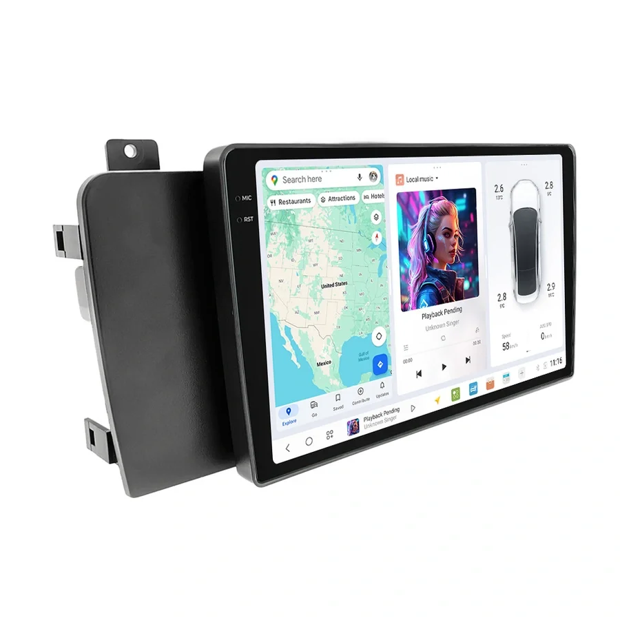 DUDU multimediaspiller med 9,5" skjerm v:7562885