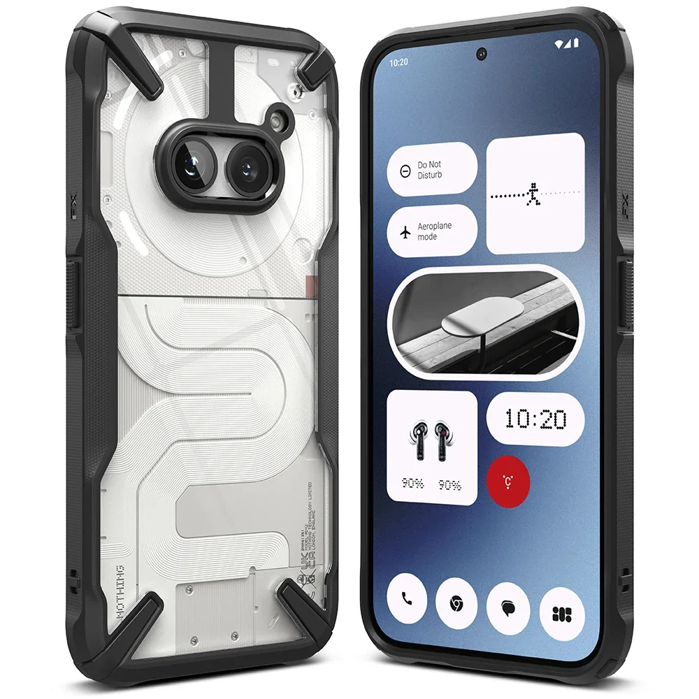 Ringke Nothing Phone 2a Fusion X Deksel, Svart Ringke Nothing Phone 2a Fusion X Deksel, Svart