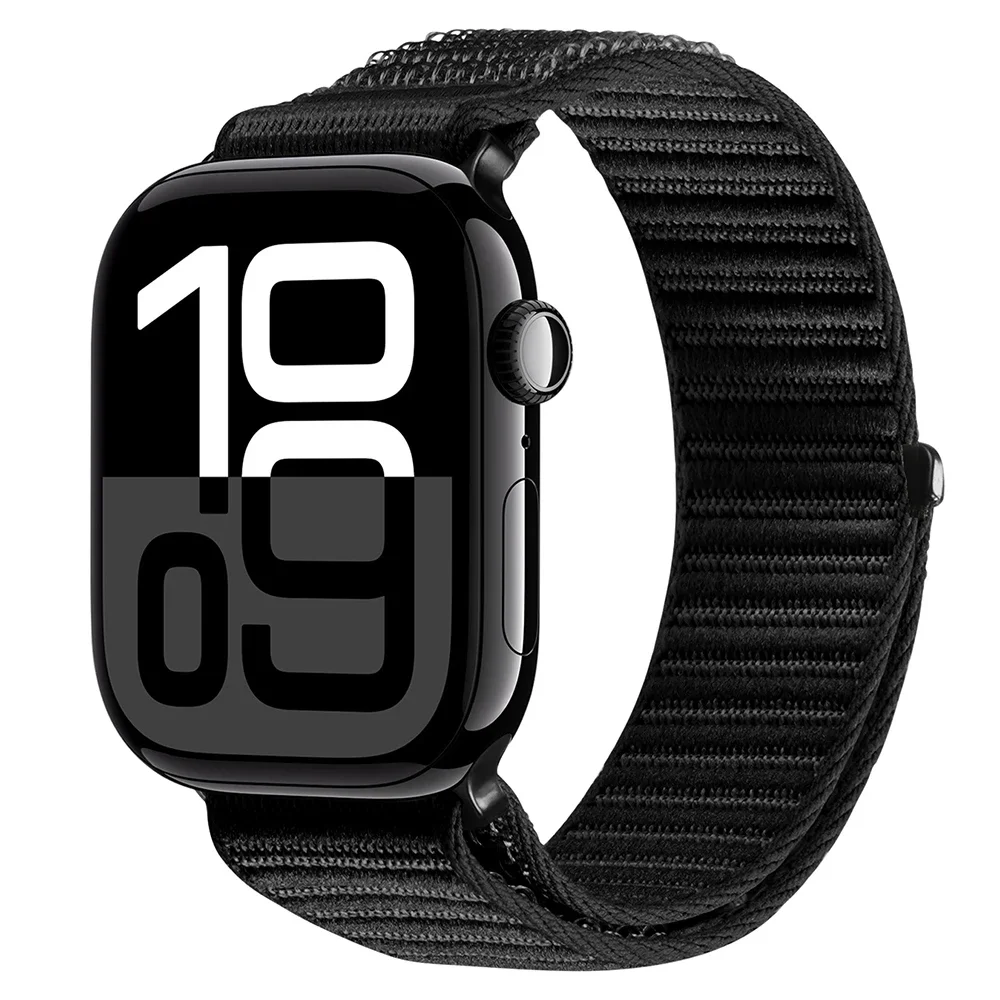 Dux Ducis Apple Watch SE 40mm Nylonreim, Svart